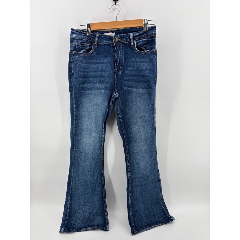 Bamboo Original Denim, Wide Leg, Women's Size 15, Pre-Owned